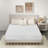 EGOHOME 8" Medium Gel Memory Foam Mattress Infused with Green Tea-73568313