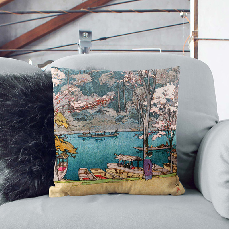 Square Throw Cushion, 55cm H x 55cm W x 20cm D