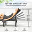 Outsunny Sun Lounger for Garden Set of 2 Texteline Seat-124120864
