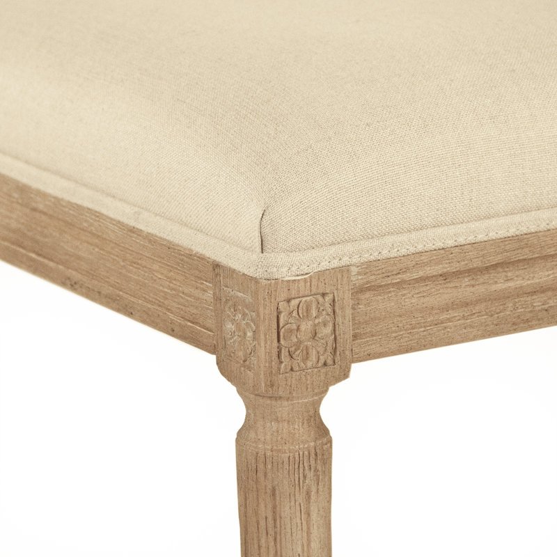 Yes Stool with Solid Wood Frame, Bar Stool ( 30" Seat Height)