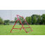 Rebounder Net Football Training Aid Kickback Target Play Black