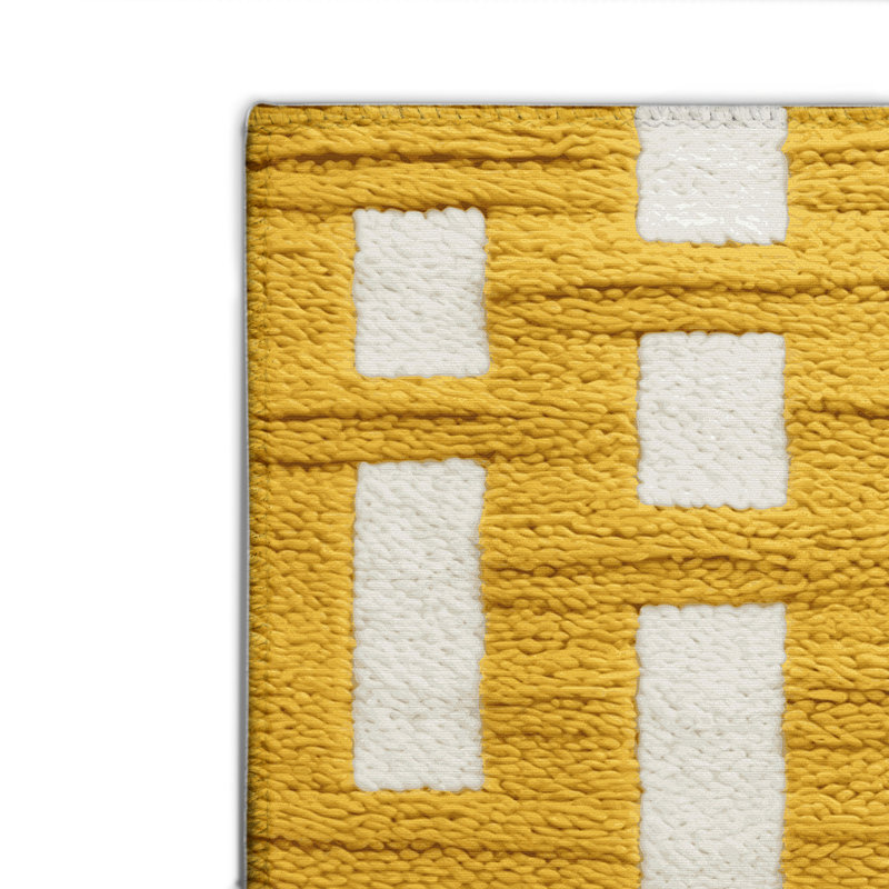 Tapis brun intérieur et extérieur Trellis, Rectangle 4pi x 6 pi