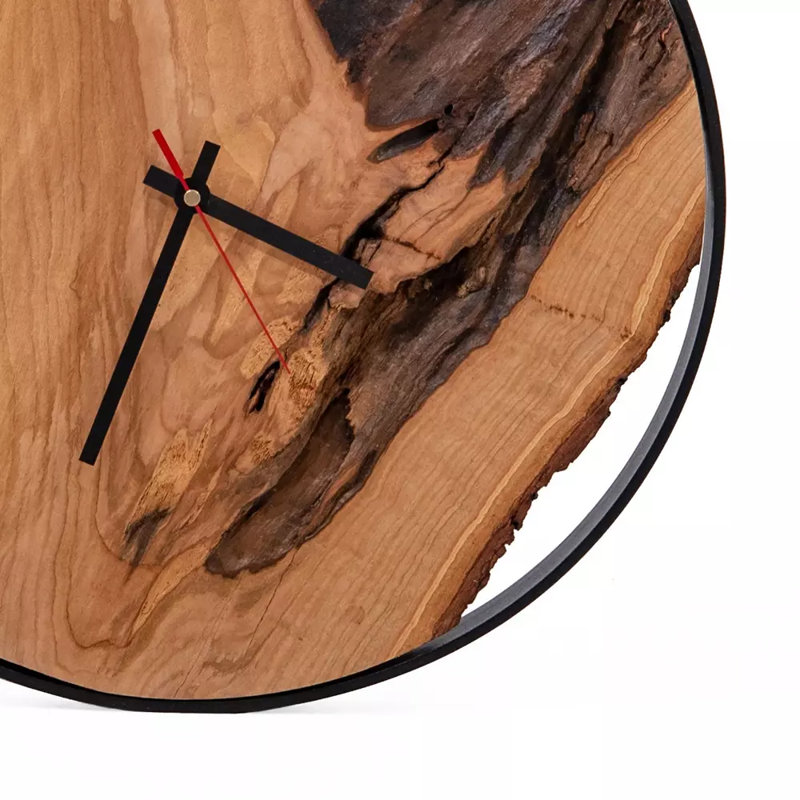 Ellisville Stainless Steel Wall Clock