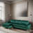Seph Velvet Sectional-522432565