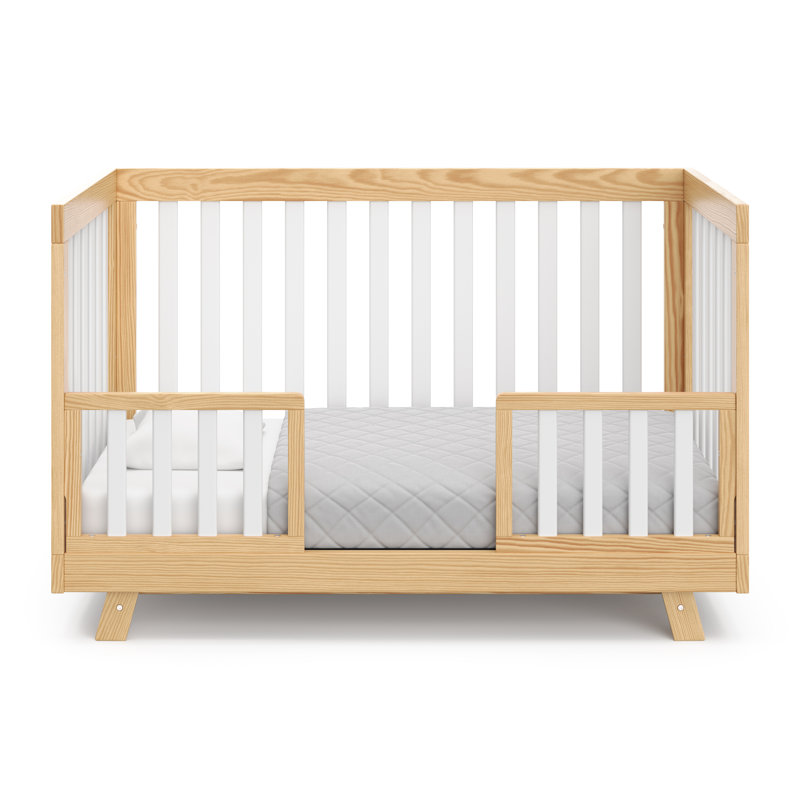 Barrière de lit pour tout-petit Graco, Naturel / Blanc
