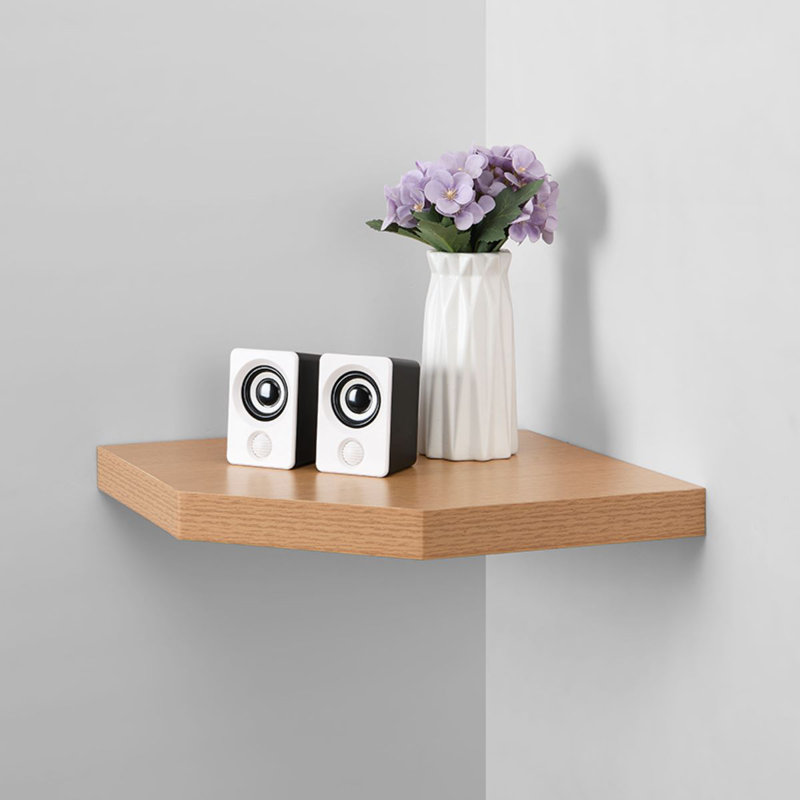 Paddock Triangle Corner Shelf with Adjustable Shelves
