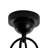 1 - Light Clear Glass Dome Shade Semi Flush Mount-1796107238
