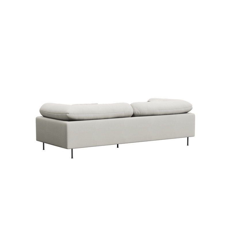 Collar 2.5-Seater, Cotton Blend, Ivory
