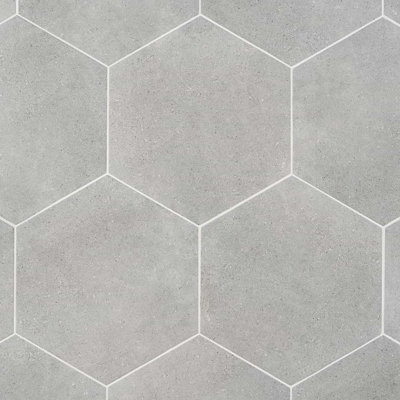 Pergola 12.5" Hexagon Matte Porcelain Tile