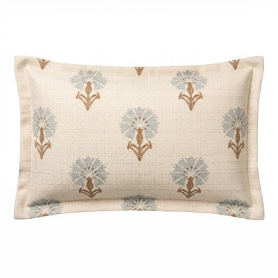 24X24 Flanged Down Feather Throw Pillow