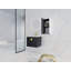 Meuble-lavabo mural 24 po avec lavabo en céramique et armoire latérale, portes à fermeture douce, armoire combinée (emballage KD)-563371111