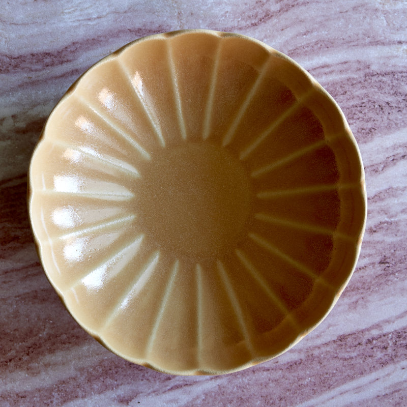 Dhalia Stoneware Pasta Bowl, Beige