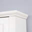 Premium Wooden Over-the-toilet Storage Cabinet With Adjustable Shelf & Carved Doors