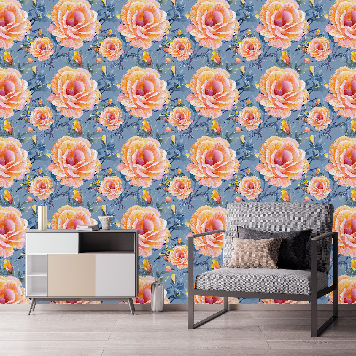 Red Barrel Studio Kelicia Floral Wallpaper - Wayfair Canada