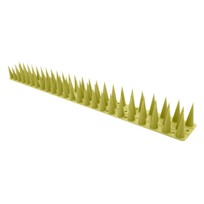 Fence wall nails Bird Spikes Bird Deterrent Spikes For Small Birds Pigeon-Squirrel Raccoon Crow Cats Bird Defender-Spikes For Outside To Keep Birds Away, Plastic Fence Spikes