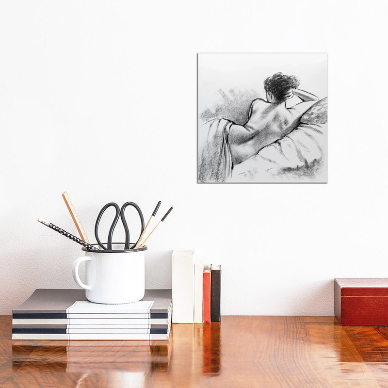 Soft Sunday II by E.A. Orme - Wrapped Canvas Painting, 30.48 cm H x 30.48 cm W