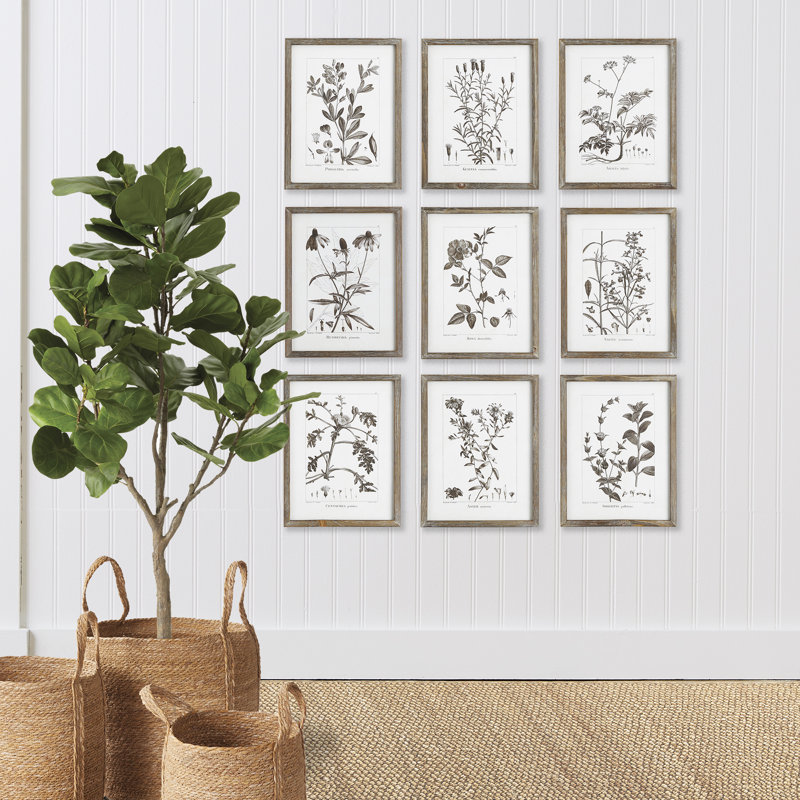 Violeta " Rustic Foliage " 9 - Pieces