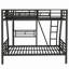 Metal Loft Bed Attached, With A Desk