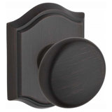 Round Passage Door Knob with Traditional Arch Rose