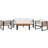 Outdoor Sofa Set For 5 With Removable Cushions And Sturdy Metal-Wood Frame-438420878