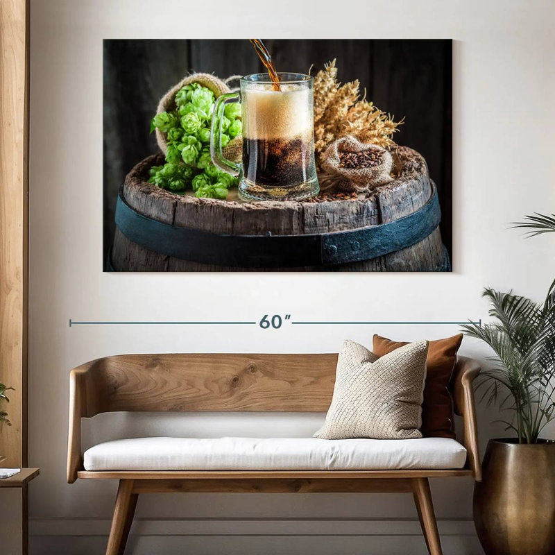 Yarlin Beer, 34" H x 51" W