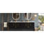 Meuble-lavabo mural 72 po, armoire de rangement flottante avec tiroirs, armoire de salle de bain en bois massif 72 po-843429366
