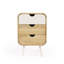 Table de chevet 3 tiroirs Delainy-1997365415