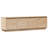 TV Cabinet Natural Pine Solid Pine Wood Medium TV Cabinet