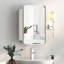 Ayyat 3-Shelf Bathroom Medicine Cabinet with LED Lighting-1605424982