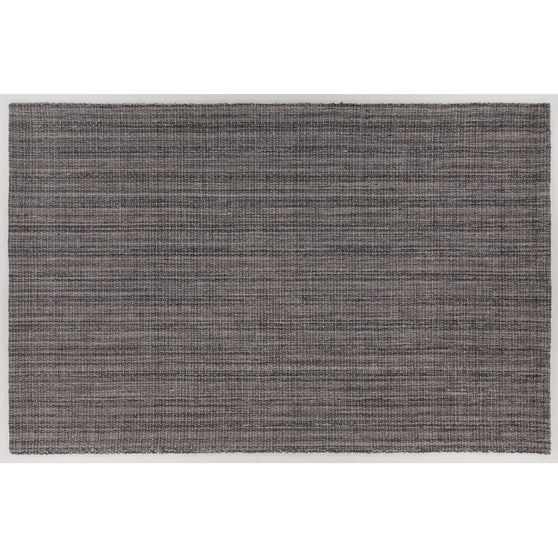 Ziva Hand-Woven Gray Wool Rectangular 9' x 13' Rug