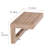 Moa Mist-Shield Teak Wall Shelf with Hooks-95176572