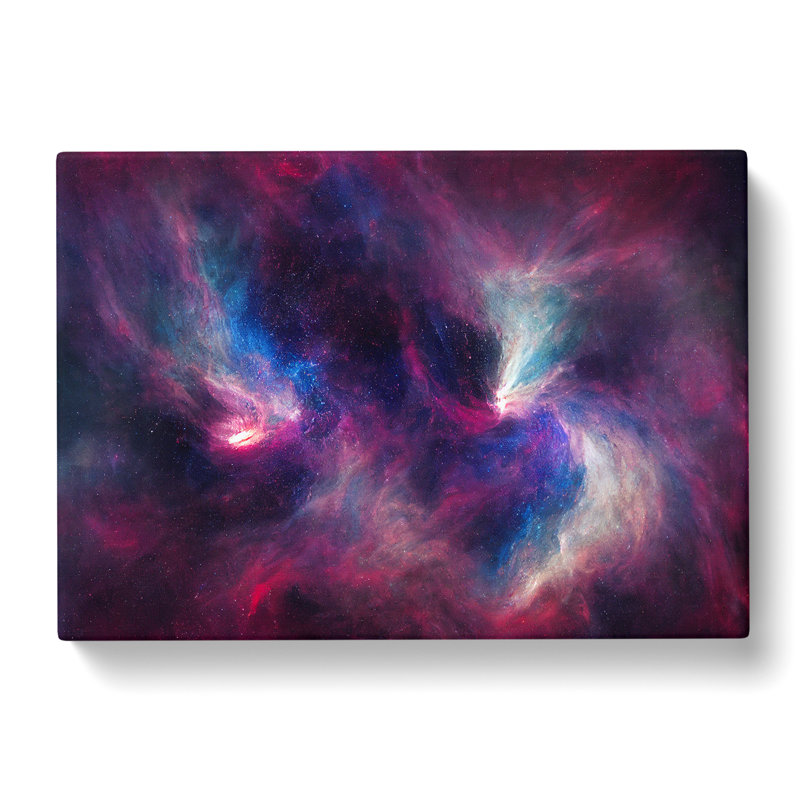 Galaxy Vol.4 - Wrapped Canvas Painting, 35cm H x 50cm W x 3cm D