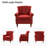 Anite 29.5" W Tufted Polyester Armchair-70859782