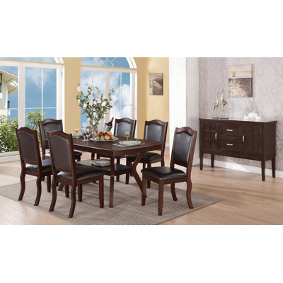 7Pc Set Dining Room Furniture