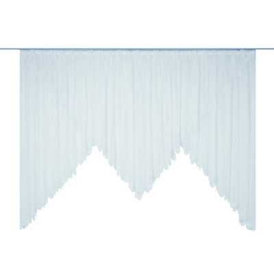 Nydia Semi Sheer Single Curtain Panel
