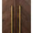 39.37" Brown Rectangular Solid Wood Wine Racks