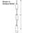 48-inch Brushed Nickel Square Profile Accessory Chain-59086296-59086297