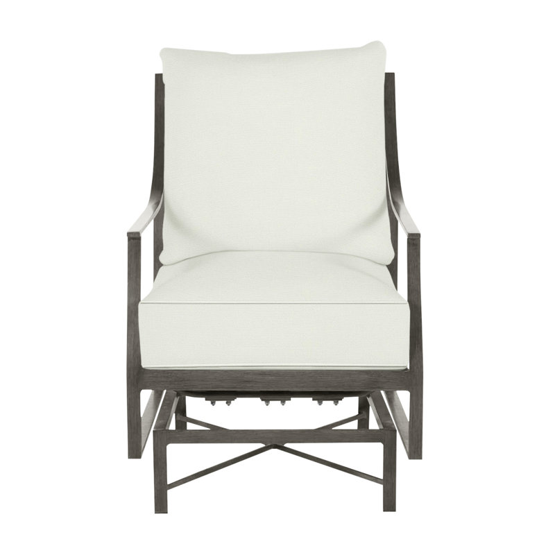 Méridienne en aluminium Monaco - Gris ardoise, Welt, Blanc naturel, Gris ardoise