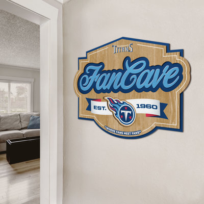 NFL Fan Cave Sign