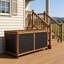Boîtes de terrasse en fer 153 gallons