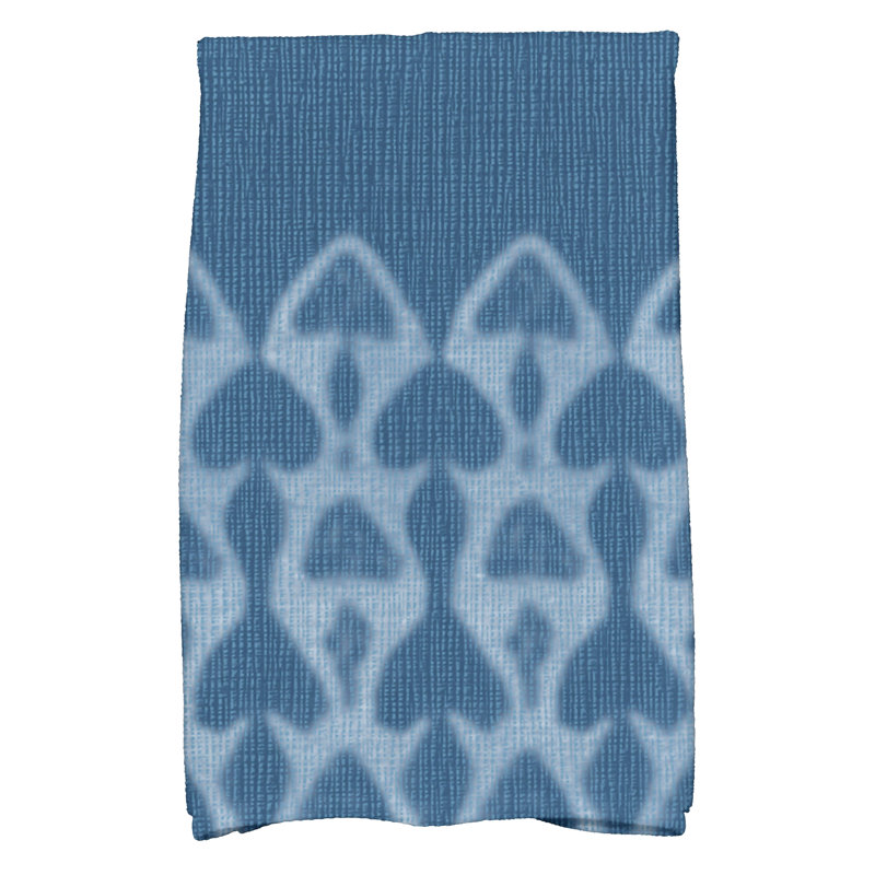Viet Tea Towel Kitchen Towel, Navy