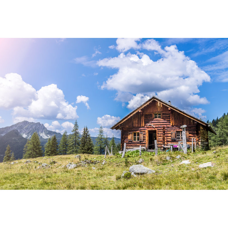 Mountain Chalet, Meadows by Patrick Daxenbichler - Wrapped Canvas Print, 51cm H x 76cm W