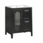 24 Inch Bathroom Vanity with Ceramic Sink, Durable and Stylish for Modern Bathrooms, Includes Overflow and Faucet Holes-858435151