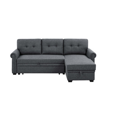 Nyenkan Upholstered L-Shaped Sectional Reversible