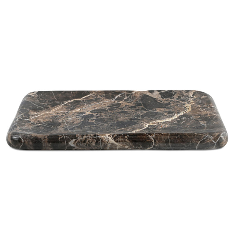 Petra Marble Catchall Voila Marble, Brown