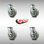 Thermoplastic Rubber Caster