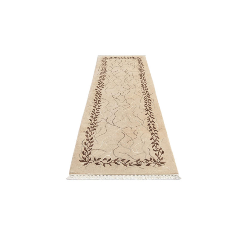 Tapis de couloir brun clair Jalbert