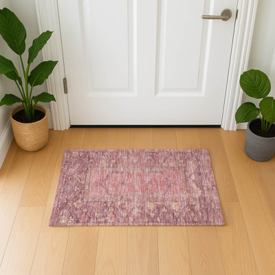 Premium Machine Washable Lubbers AMF1727 Global Rug
