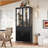 Modern Tall Glass Display Cabinet With LED Lighting, Reinforced Steel Frame, And Versatile Storage Solutions-546880981