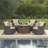 5 Piece Seating Group with Cushions